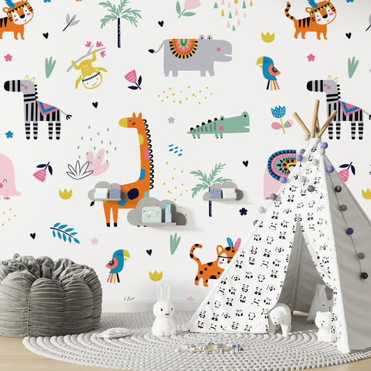 Zoo Topia Wall Paper