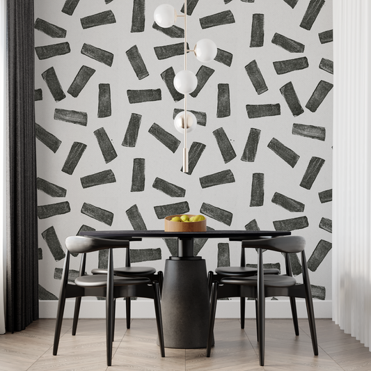 Spinkled with Grey Wall Paper