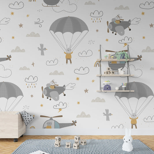 Up & Away Wall Paper