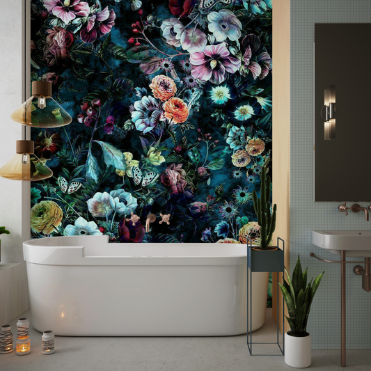 Desirable Dark Wall Paper