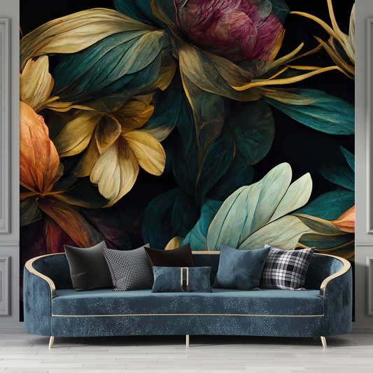 Royal Bouquet Wall Paper