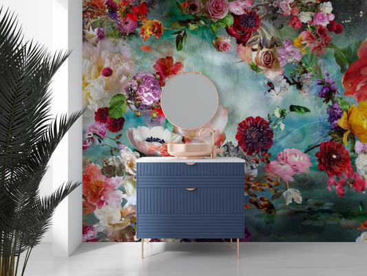 Majestic Floral Wall Paper