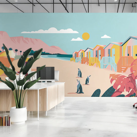 Muizenberg Wall Paper