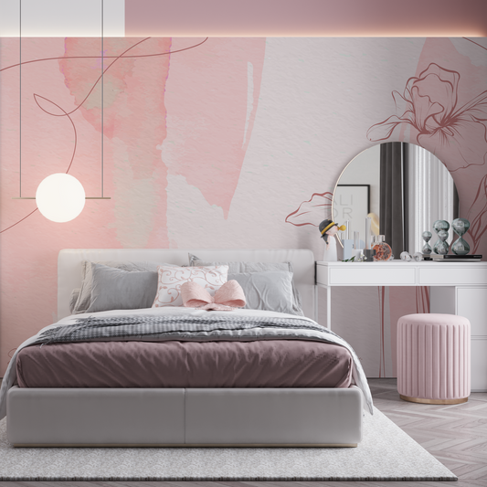 Pink Lady Wall Paper